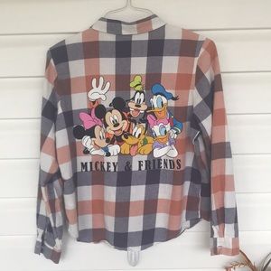 Mickey and Friends Disney Button Down Shirt